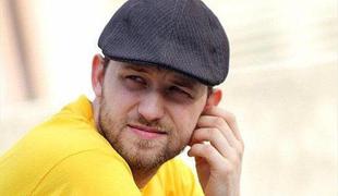 Slovenski plesalec Miha Matevžič na odprtju OI