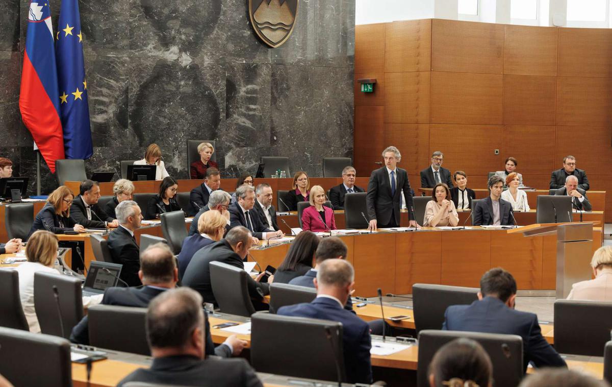 seja DZ | Na predlog vlade bodo obravnavali tudi predlog resolucije o splošnem dolgoročnem programu razvoja in opremljanja Slovenske vojske do leta 2040. | Foto STA
