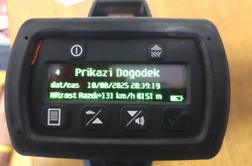 Objestnost na Gorenjskem: porsche skozi naselje s 131 km/h