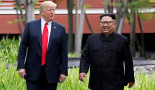 Trump objavil "zelo prijazno" pismo Kim Jong-una