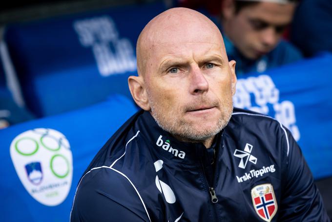 Ko se je Stale Solbakken nazadnje pomeril s Slovenijo, je v nabito polnih Stožicah leta 2022 ostal brez točk (1:2). | Foto: Vid Ponikvar/Sportida