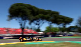 McLaren tudi v Imoli najhitrejši, Antonelli pripeljal sošolce