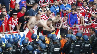 Hrvaška opozorila nogometne navijače