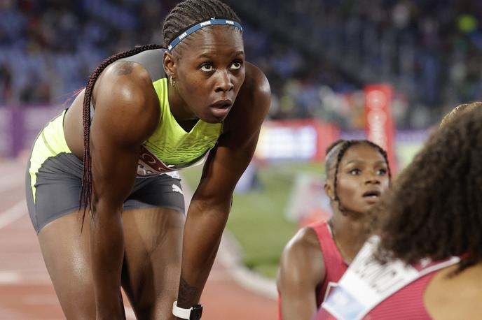 Shericka Jackson | Shericka Jackson je na državnem prvenstvu v Kingstonu v nedeljo v teku na 200 metrov s časom 21,55 dosegla tretji najboljši izid vseh časov. | Foto Guliverimage