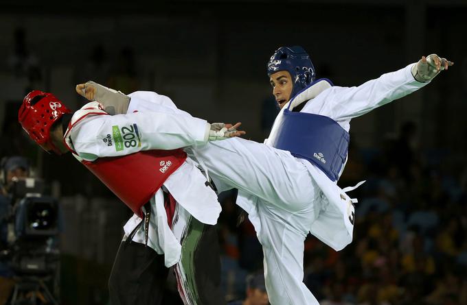 V Riu je tekmoval v taekwondoju, v Tokiu bi mu rad dodal še kajak.  | Foto: Reuters