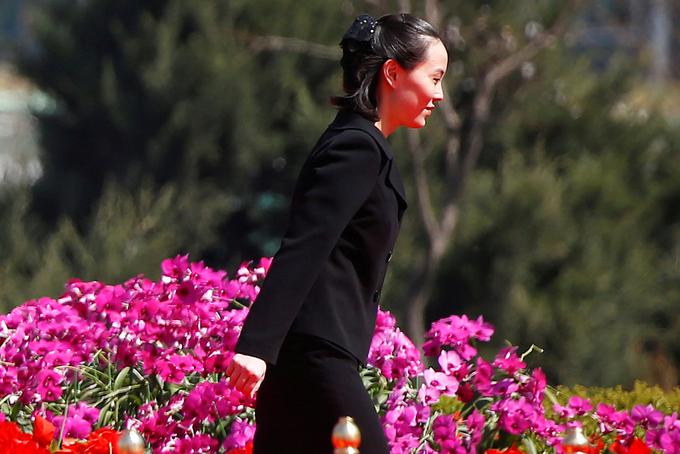 Kim Jo Džong je prispela v Južno Korejo. | Foto: Reuters