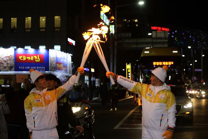 Olimpijski ogenj se bo v Pjongčangu prižgal čez 67 dni, natančneje 9. februarja, ko bo na sporedu slovesnost ob odprtju. | Foto: Guliverimage/Getty Images