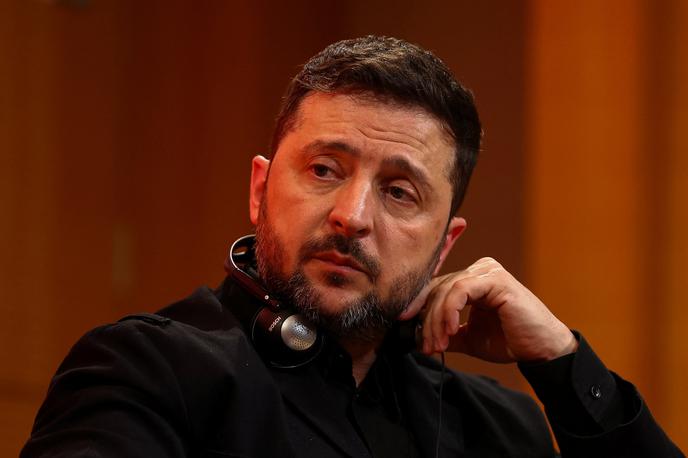 Volodimir Zelenski | "Videli smo obveščevalne podatke, ki so nam bili posredovani," je v pogovoru za CNN dejal Zelenski. | Foto Reuters