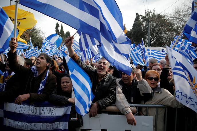 Grčija, Makedonija, protesti | Foto Reuters