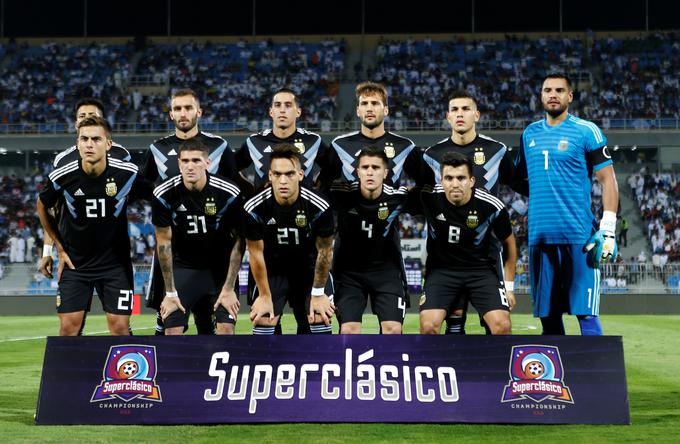 Argentina se je proti Iraku predstavila v oslabljeni postavi. V torek bo drugače, ko se bo pomerila z Brazilijo. | Foto: Reuters