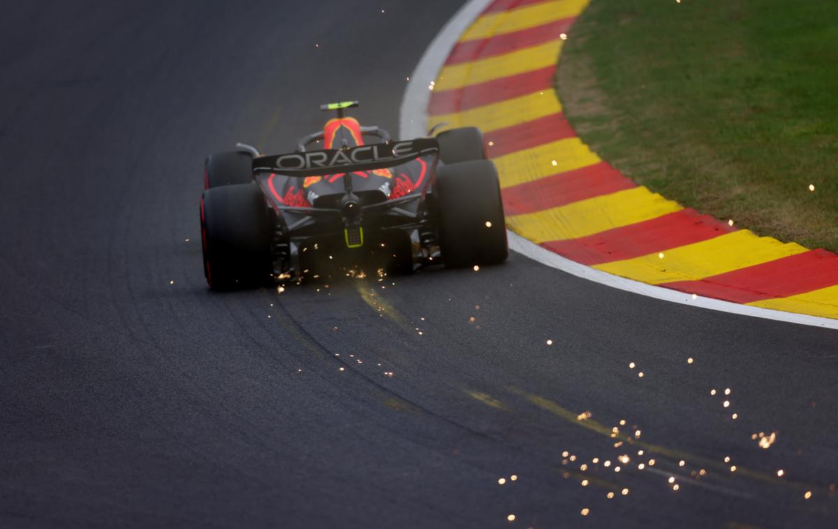 Sergio Perez, Spa | Sergio Perez (Red Bull) je postavil najboljši čas tretjega prostega treninga v v Spa Francochampsu. | Foto Reuters