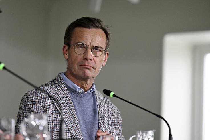 "Trenutni ukrepi izraelske vlade spodbujajo vse več držav EU, da Izraelu postavijo strožje zahteve," je dejal Kristersson. | Foto: Reuters
