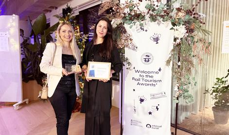 Slovenske železnice že drugo leto zapored prejele prestižno evropsko nagrado