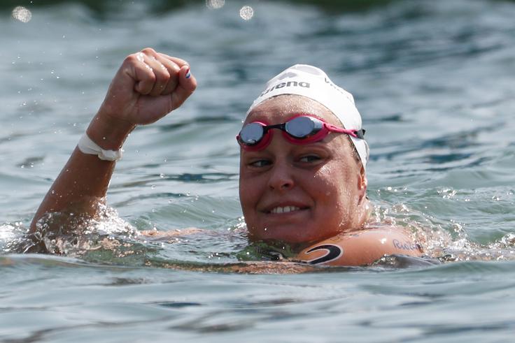 Zlata medalja na olimpijskih igrah v Riu je za Van Rouwendaalovo največji dosežek doslej. | Foto: Getty Images
