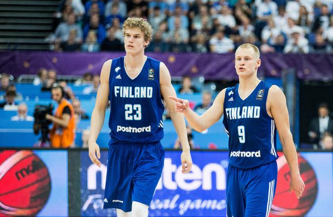 "Zelo dober je. Gre v NBA, kar je dobro za finsko državo. Tudi mi imamo nekaj." | Foto: Vid Ponikvar