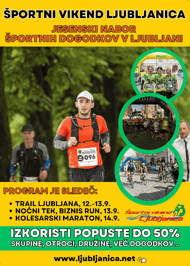 LETAK ŠPORTNI VIKEND LJUBLJANICA | Foto: ŠPORTNO DRUŠTVO SLOVENC