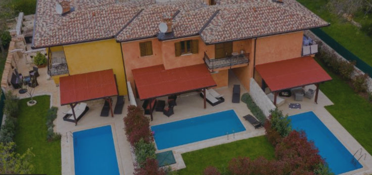 Vila, kjer dopustuje predsednica, glede na oglasno objavo na spletu. | Foto: 