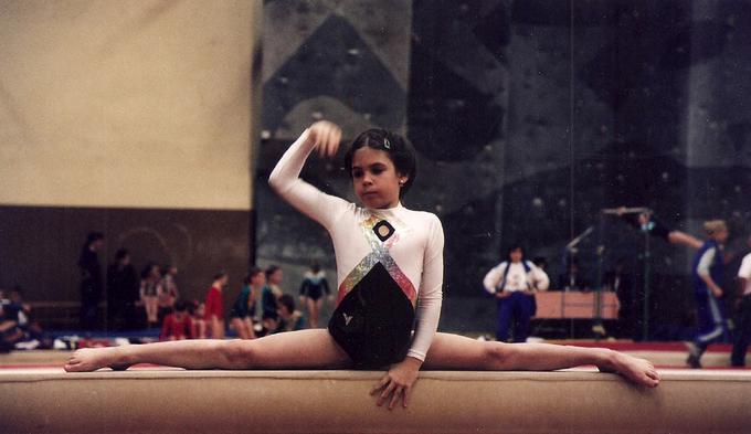 Gimnastiko je začela trenirati pri šestih letih. | Foto: Osebni arhiv