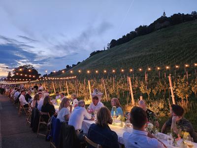 V Mariboru priredili čarobno večerjo med vinogradi