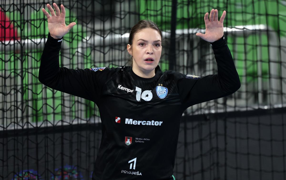 Maja Vojnovič | Maja Vojnovič je zbrala sedem obramb. | Foto Aleš Fevžer