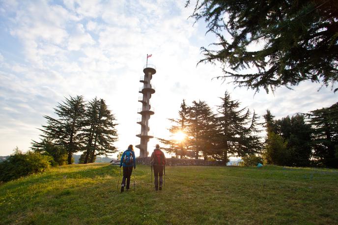 Razgledni stolp Gonjače, Goriška brda | Foto Jošt Gantar (www.slovenia.info)