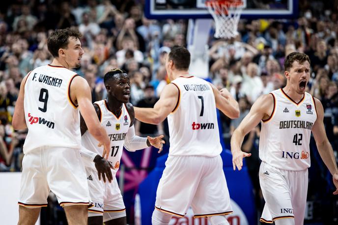 četrtfinale EuroBasket Nemčija Grčija | Nemčija je s fanatično igro izločila favorizirano Grčijo. | Foto Vid Ponikvar/Sportida