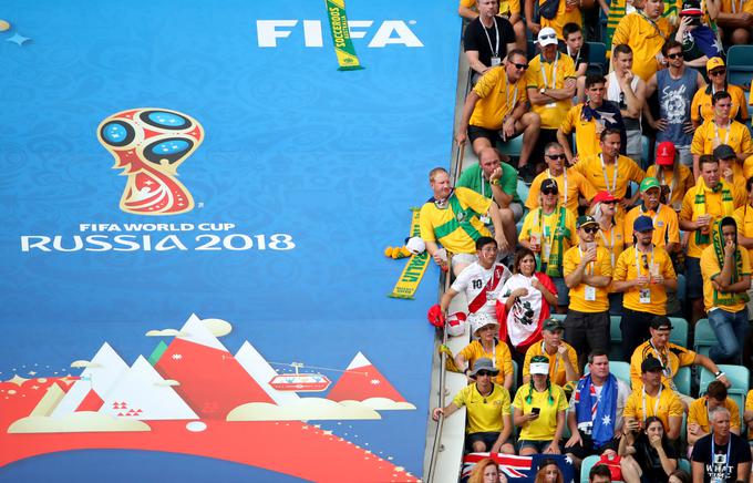 Avstralci so se od svetovnega prvenstva poslovili z eno osvojeno točko. | Foto: Reuters