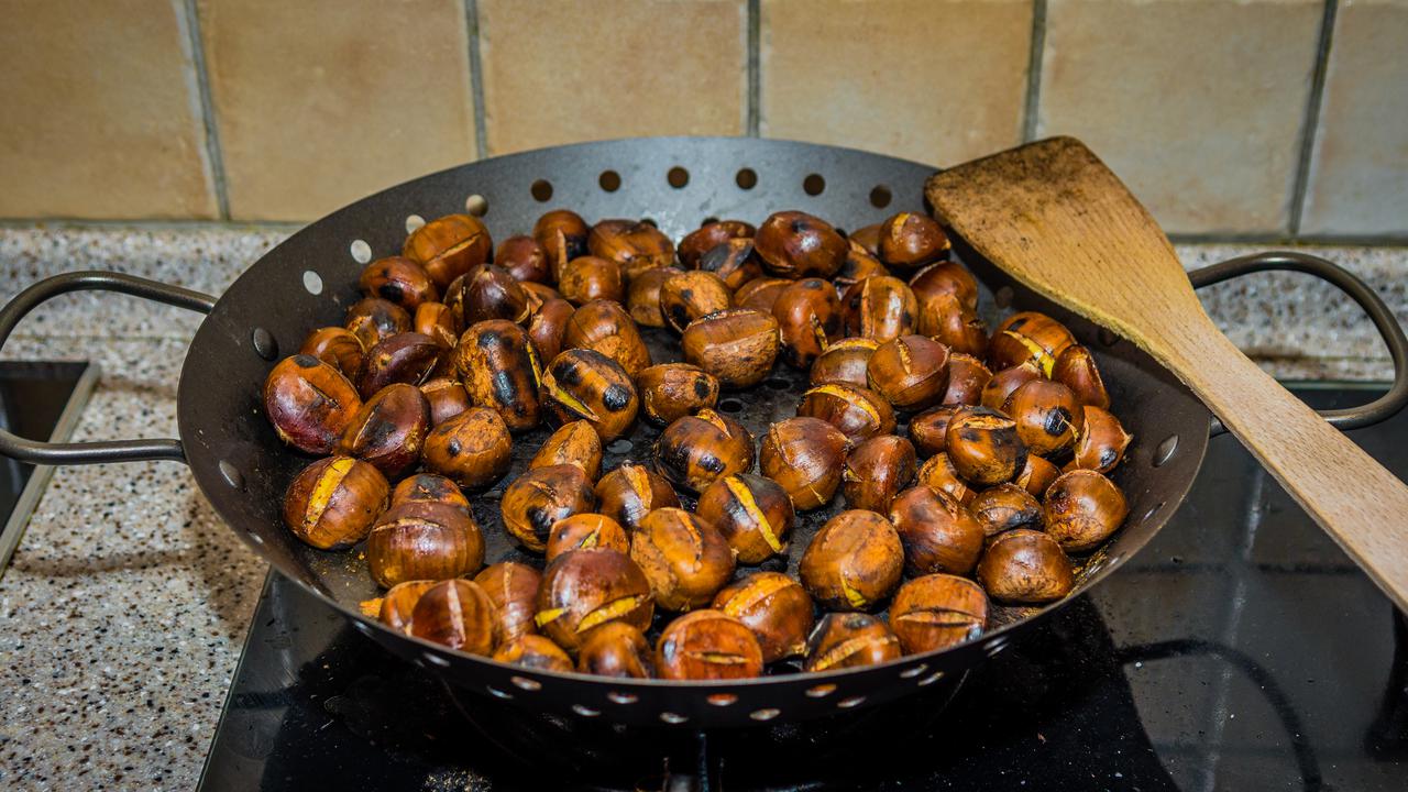 Kako speči kostanj na štedilniku?