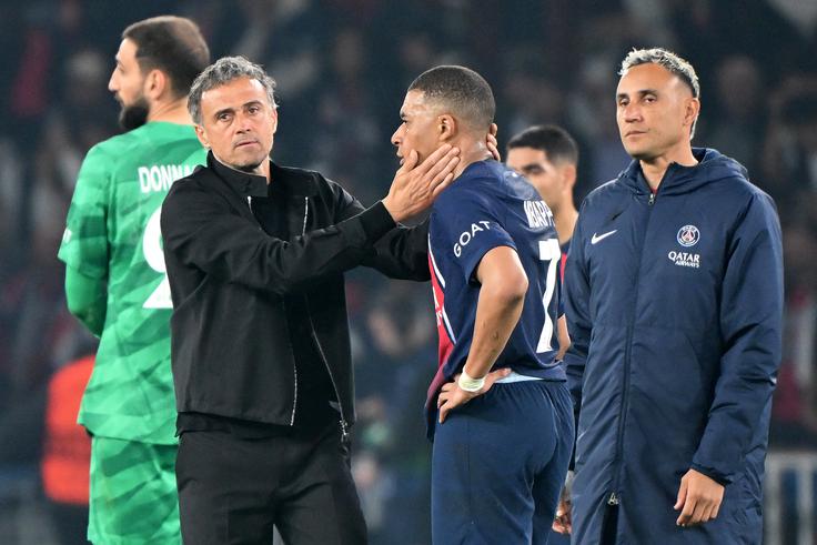 Luis Enrique je Kylianu Mbappeju v njuni edini skupni sezoni v francoski prestolnici želel vcepiti miselnost vodje. | Foto: Guliverimage