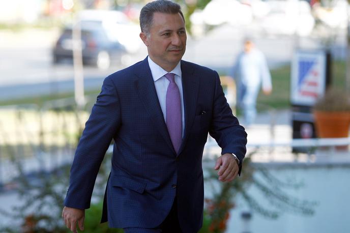 Nikola Gruevski | Nekdanji makedonski premier Nikola Gruevski, ki bi v domovini moral začeti prestajati zaporno kazen, je v nedeljo prek treh držav pobegnil na Madžarsko. | Foto Reuters