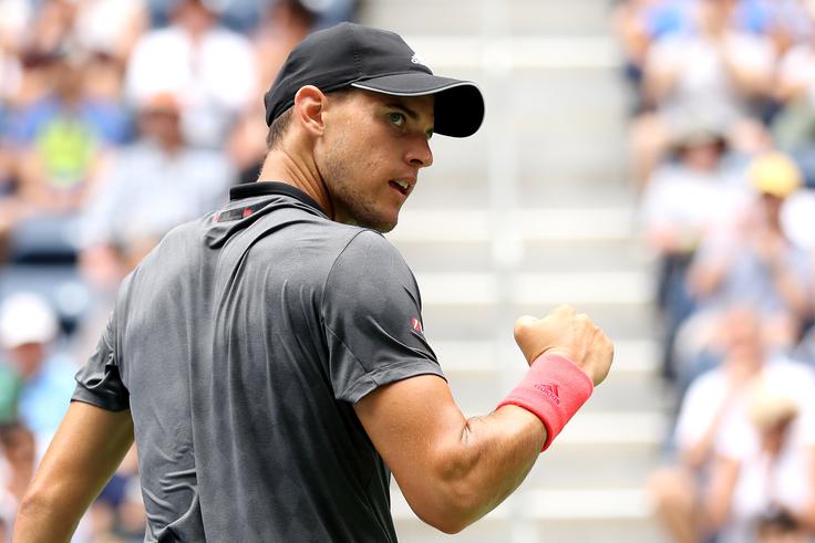 Dominic Thiem je napredoval v četrtfinale OP ZDA. | Foto: Getty Images