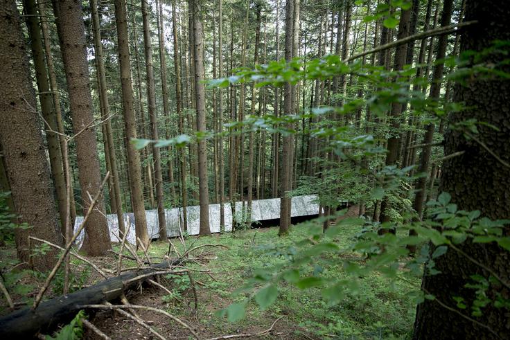 Bolnišnica Jesen, ki je delovala do konca druge svetovne vojne, je bila konec prejšnjega stoletja preurejena v muzejski kompleks, do katerega s ceste proti Trem kraljem vodi urejena pot. | Foto: Ana Kovač
