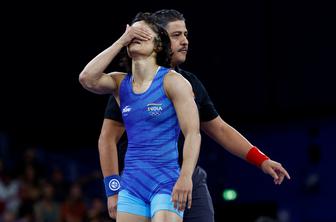 Vinesh Phogat s pritožbo na Cas ni bila uspešna