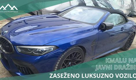 Velik ulov Fursa na Dolenjskem: zasegli prestižnega kabrioleta