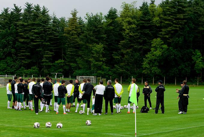 V Kidričevem je trenirala tudi slovenska reprezentanca v prvem mandatu Matjaža Keka. | Foto: Vid Ponikvar