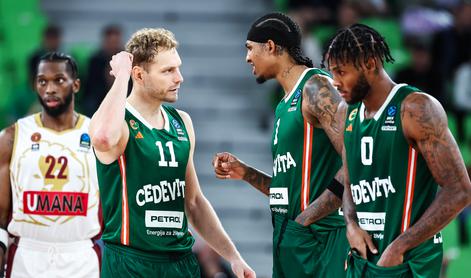 V živo: Cedevita Olimpija za tretjo zmago in vrh lestvice