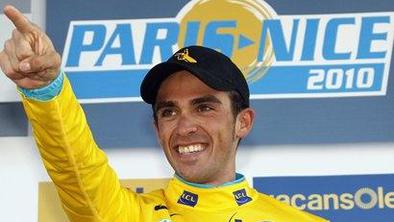 Contador zmagovalec dirke od Pariza do Nice