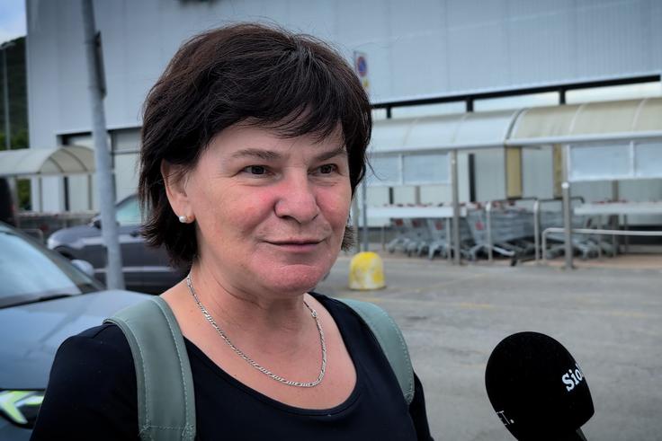 Marijana iz središča Slovenije je nakup v Italiji opravila prvič.  | Foto: Gaja Hanuna