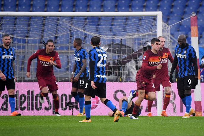 Roma Inter | Derbi v Rimu se je končal brez zmagovalca. | Foto Reuters