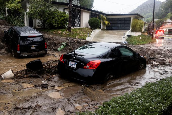 Kalifornija, poplave, neurje | Foto: Reuters