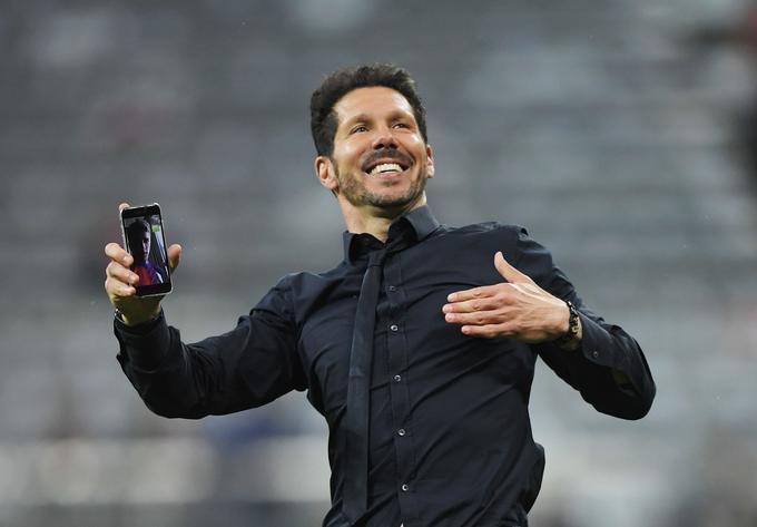 Diego Simeone lahko v tej sezoni z Atleticom osvoji dve prestižni lovoriki. | Foto: 