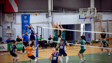 Krka vzela niz ACH Volleyju, Mariborčani končali zmagoviti niz Kanalcev