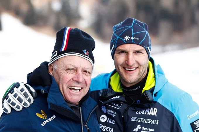 Andrej Rečnik in Andrej Šporn v Kranjski Gori. | Foto: Aleš Fevžer