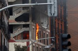 Število smrtnih žrtev eksplozije plina v Madridu naraslo na štiri