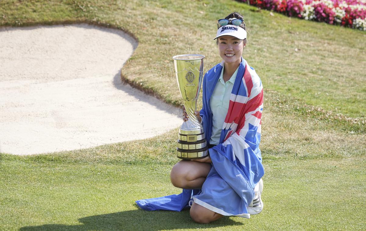 Grace Kim | Grace Kim je presenetljiva zmagovalka major turnirja Evian Championships v Franciji.  | Foto Guliverimage