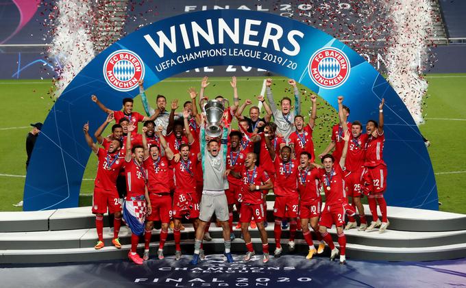 Bayern je poleti stopil na evropski prestol v posebnem "mehurčku" v Lizboni. | Foto: Getty Images