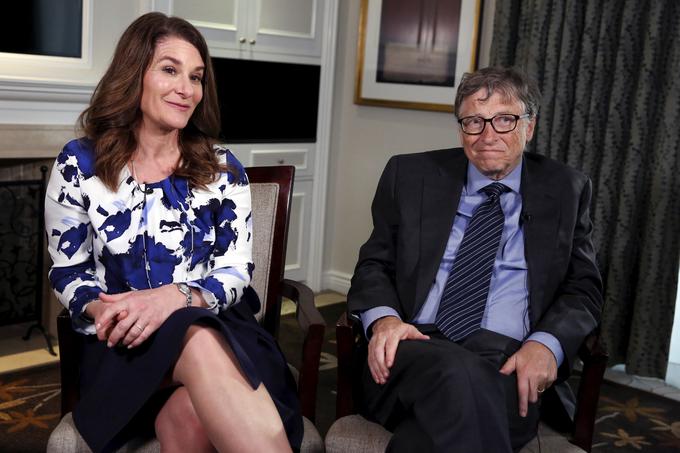 Bill in Melinda Gates | Foto: Reuters