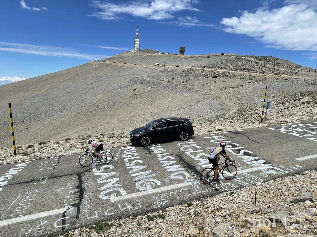 Mont Ventoux Škoda Enyaq