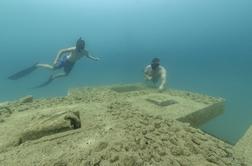 Na podvodni strukturi pred Piranom že prvi prebivalci #foto