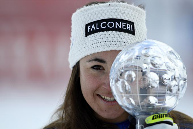 Soffia Goggia je nova prva smukačica svetovnega pokala. | Foto: Getty Images